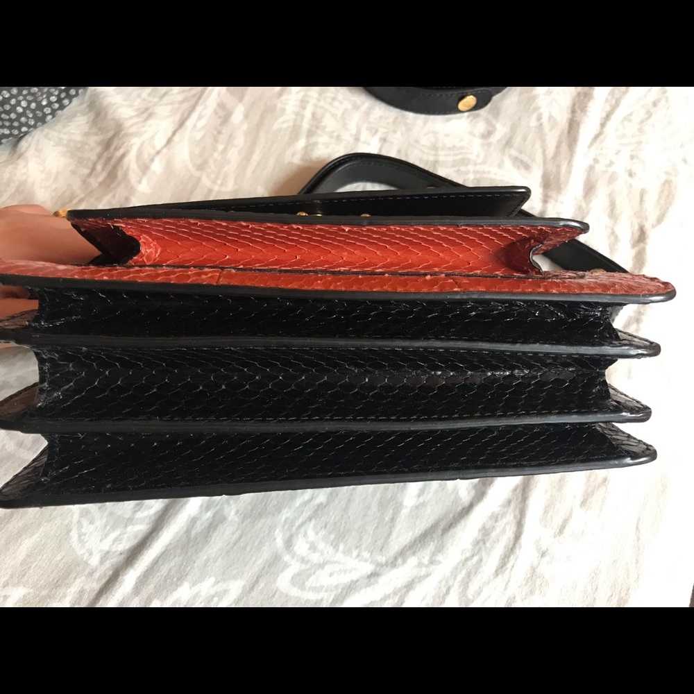 Marni Trunk Shoulder Bag In Python Leather - image 4